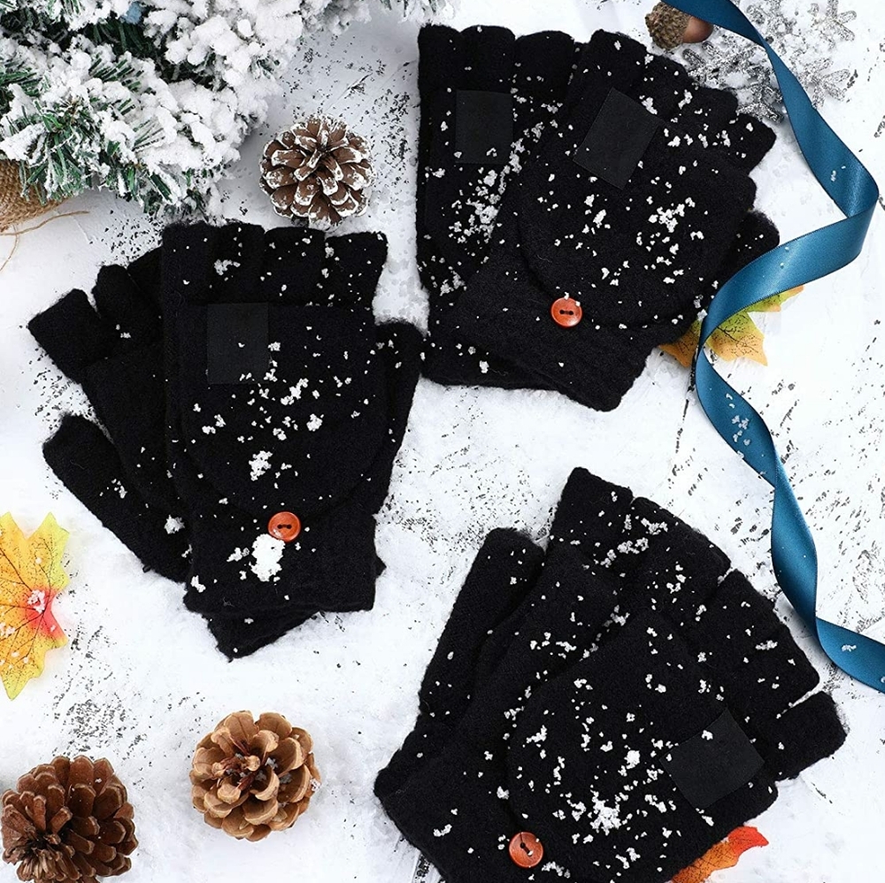 Winter convertible fingerless gloves - Picture 6 of 6